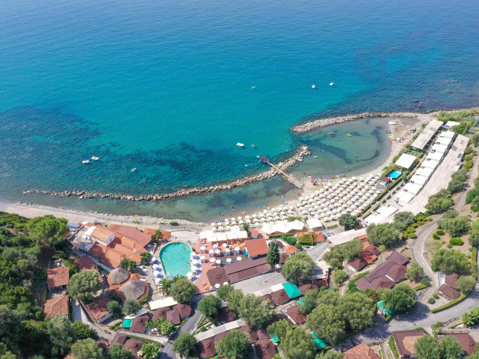 Vila Caravan In Caprioli Di Pisciotta With Com Pool Exteriér fotografie